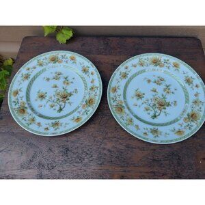 2 Noritake Ireland Amapola 8 1/4" Salad Plates